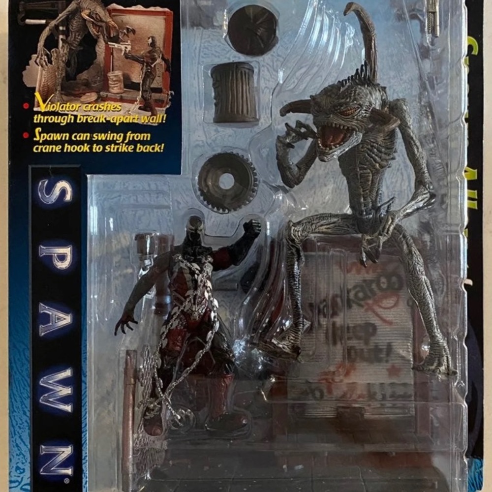 SPAWN the Movie - SPAWN ALLEY PLAYSET.
